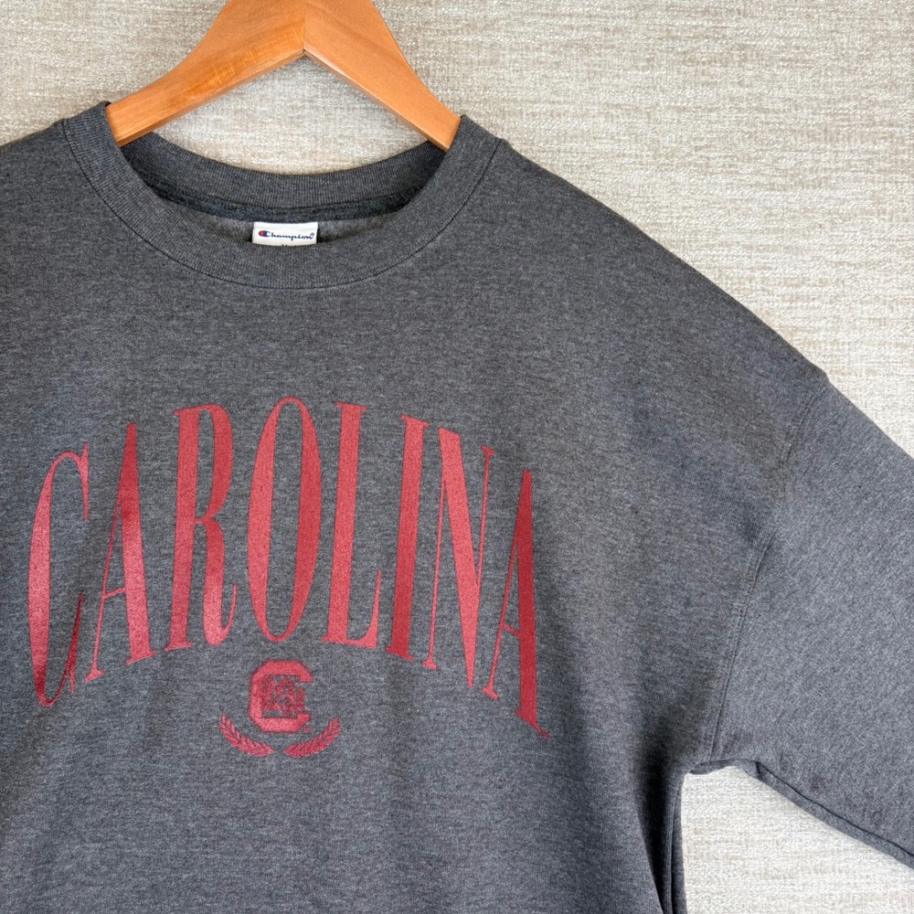 NEW South Carolina Champion Sweatshirt Medium Gray NCAA Football Gamecocks NWT